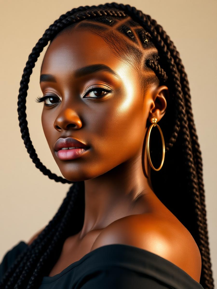 Royal Knotless Braids